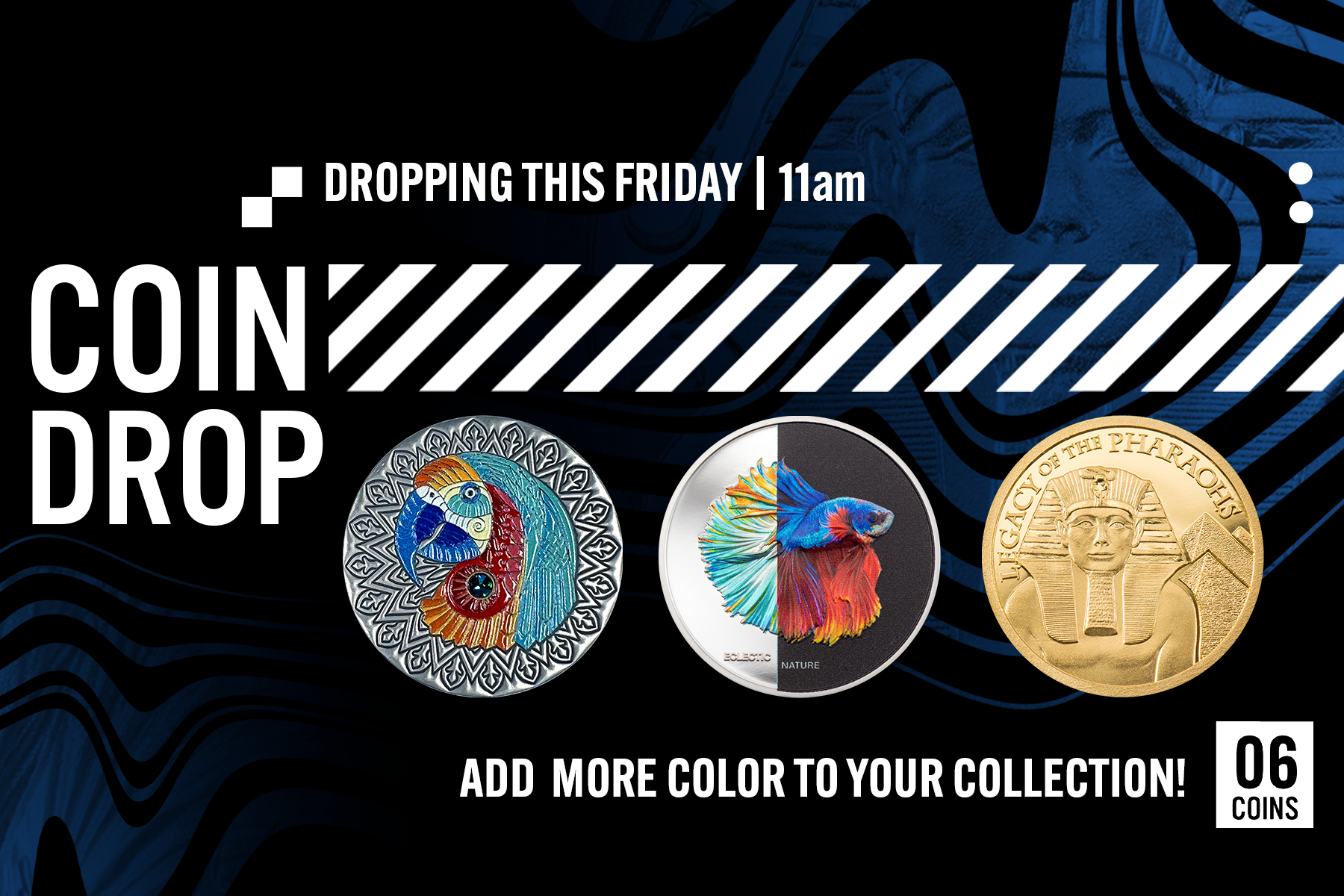 April Fool's Day Coin Drop