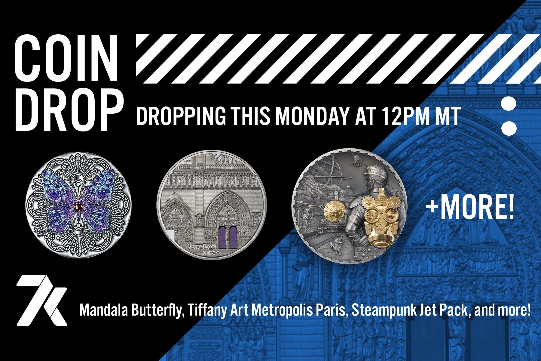Monday Mandala & More Coin Drop!