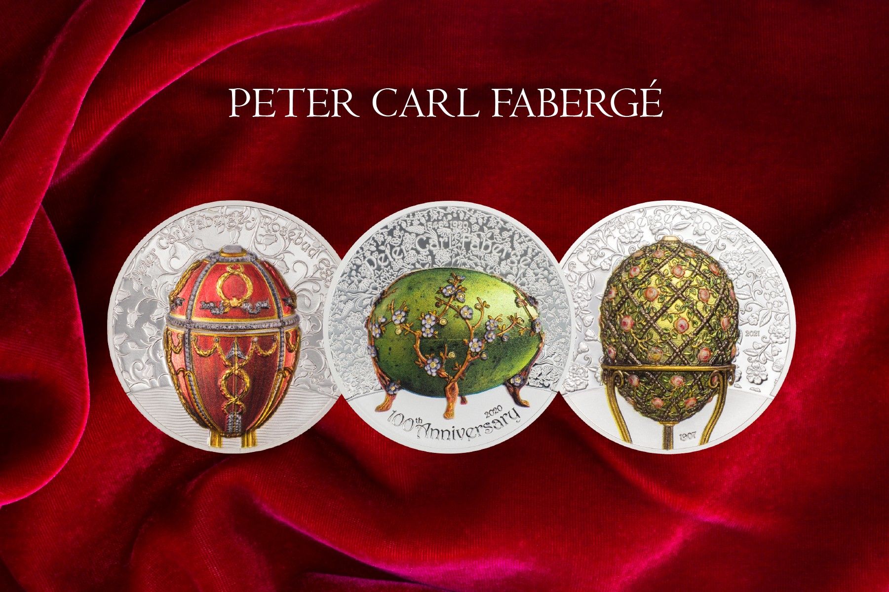 Faberge Eggs Coin Collection