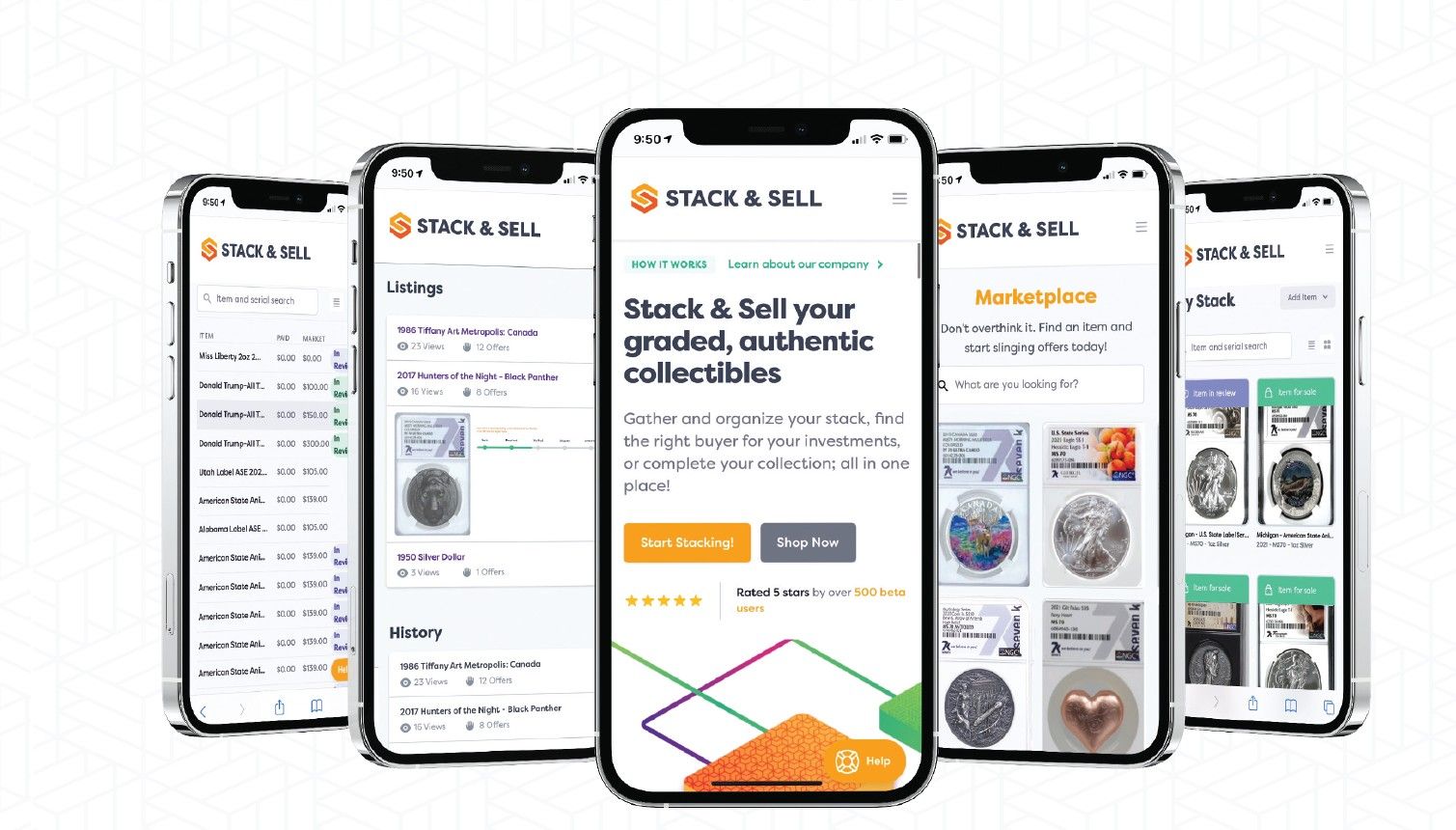 Stack & Sell Updates
