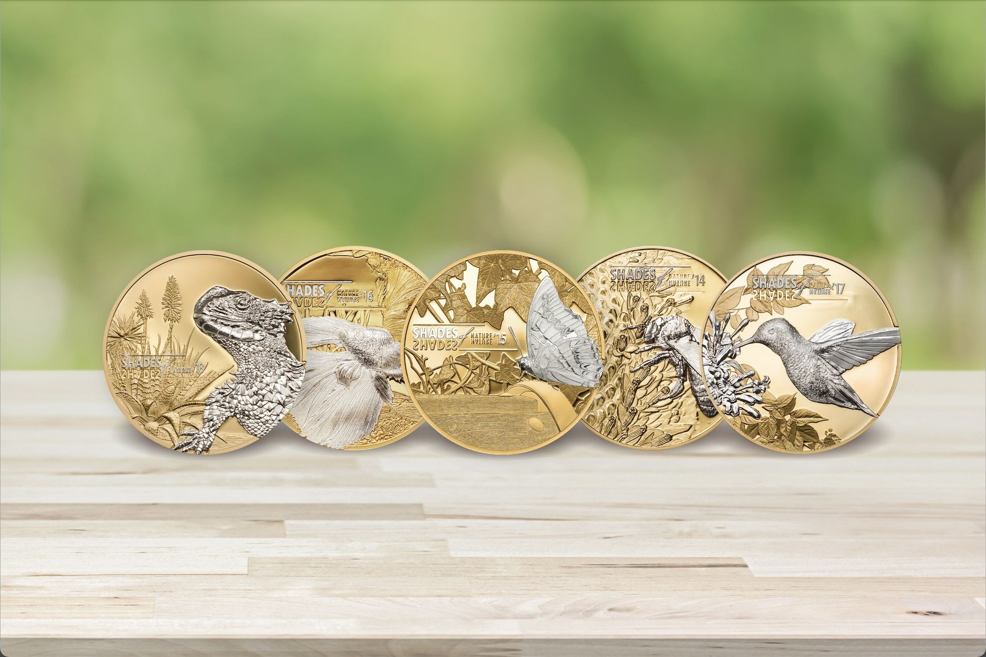 Shades of Nature Coin Collection