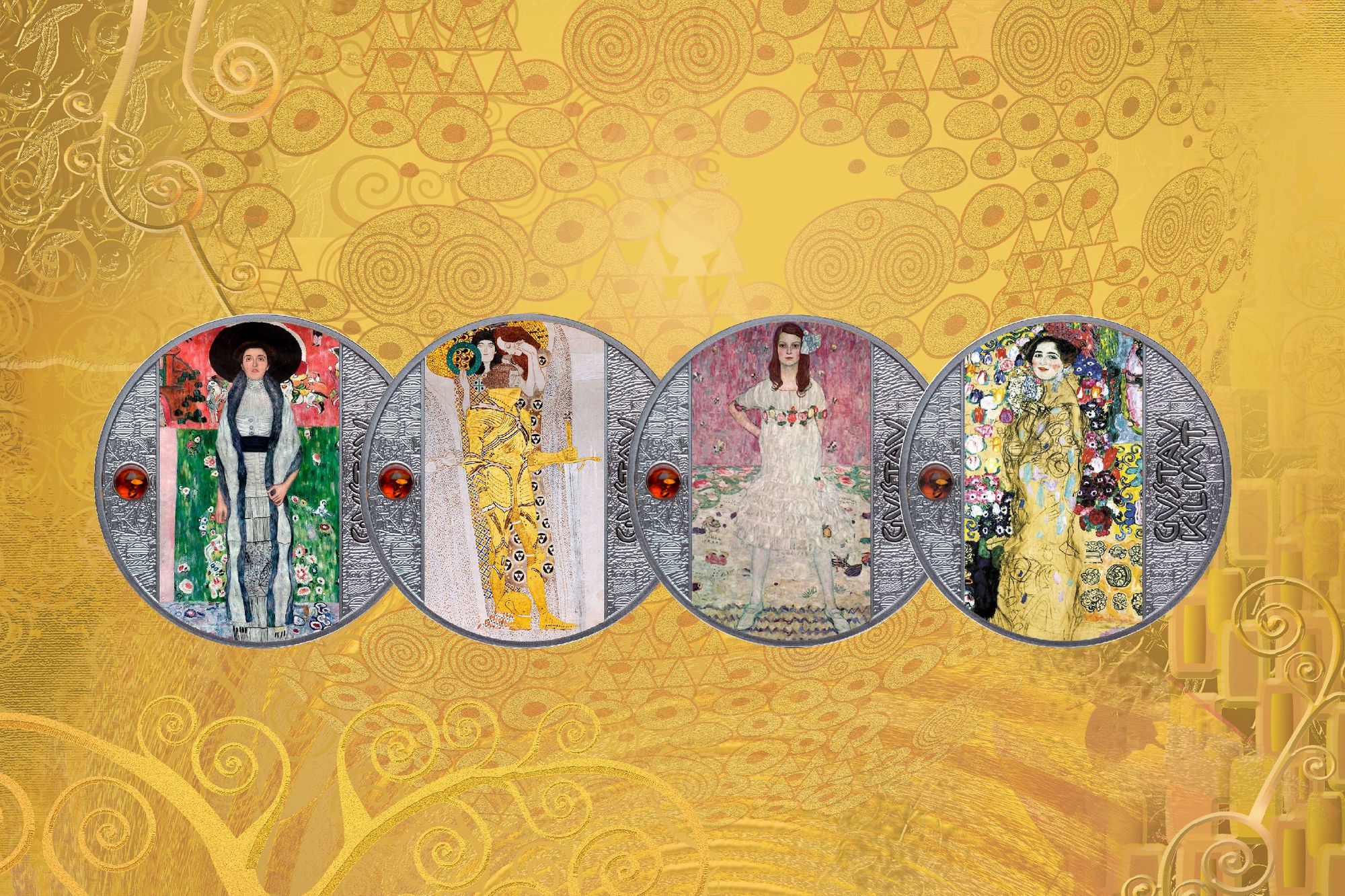 Gustav Klimt Coin Collection