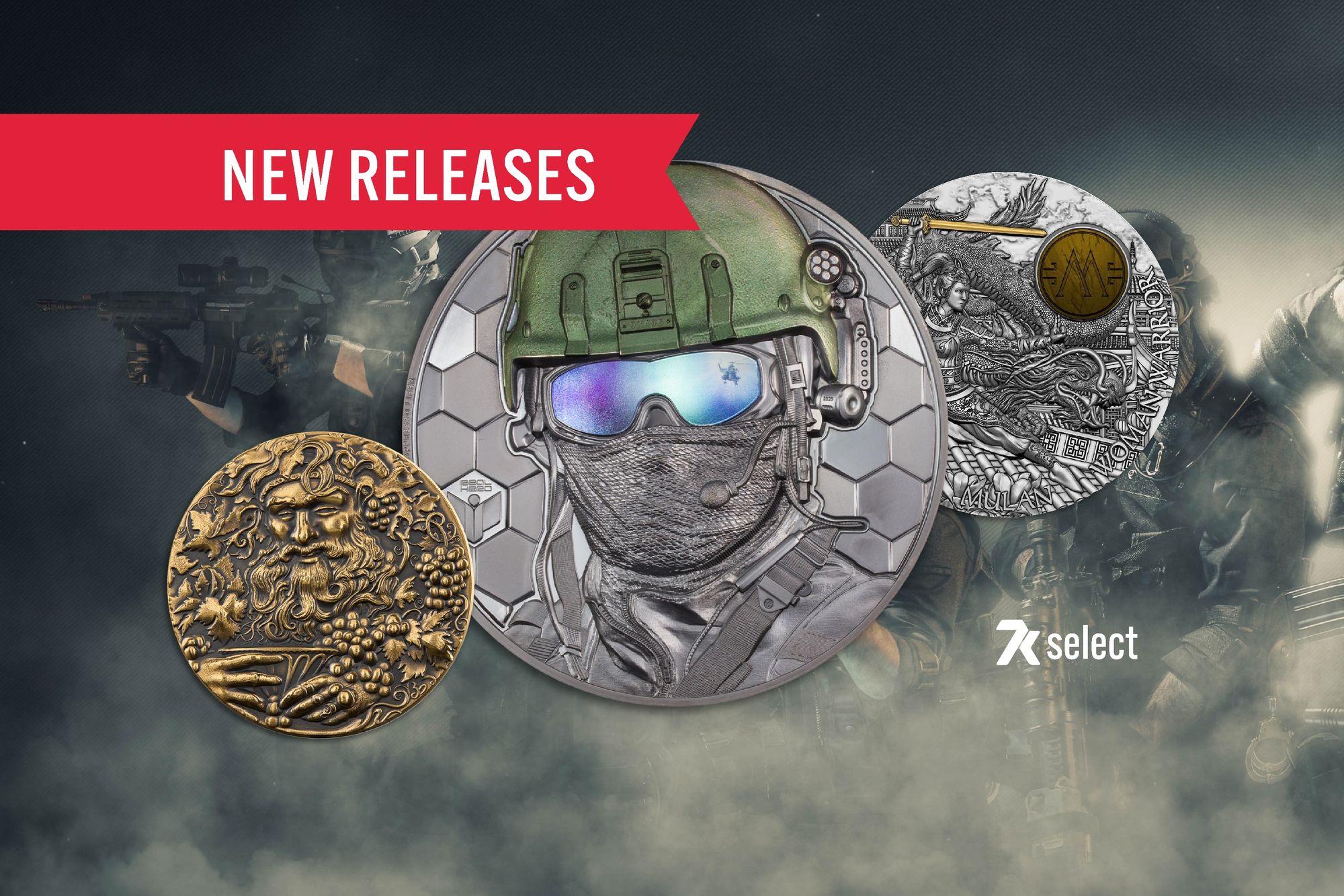 7k Select Coin Release Celebrating Warriors