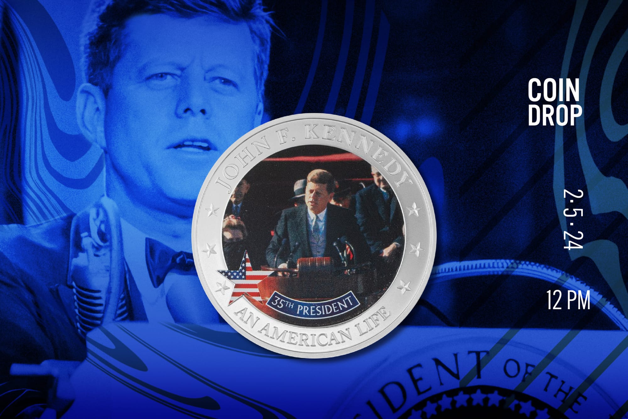 35th President Coin Drop
