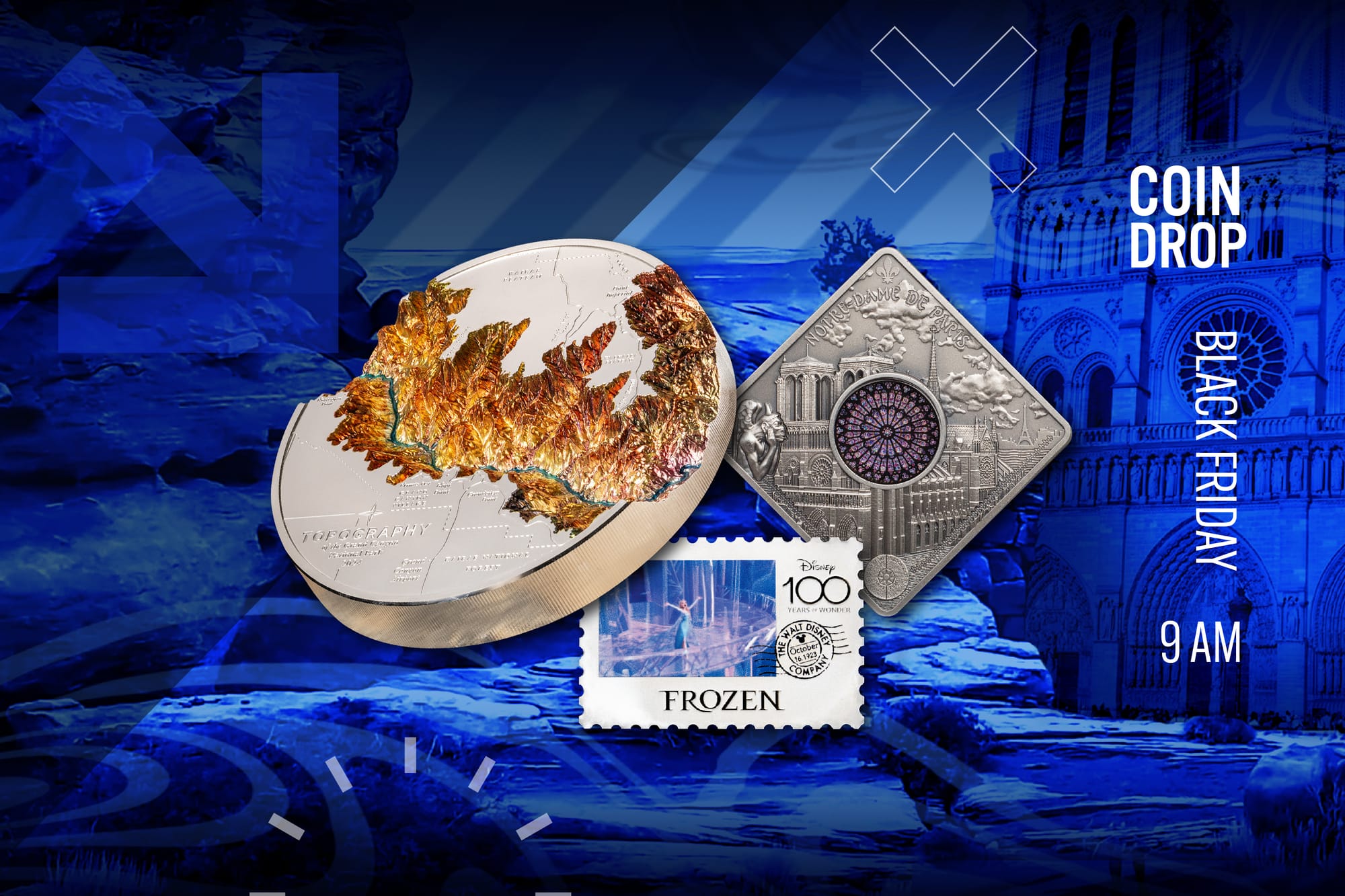 Black Friday coin drop—good things come in threes!