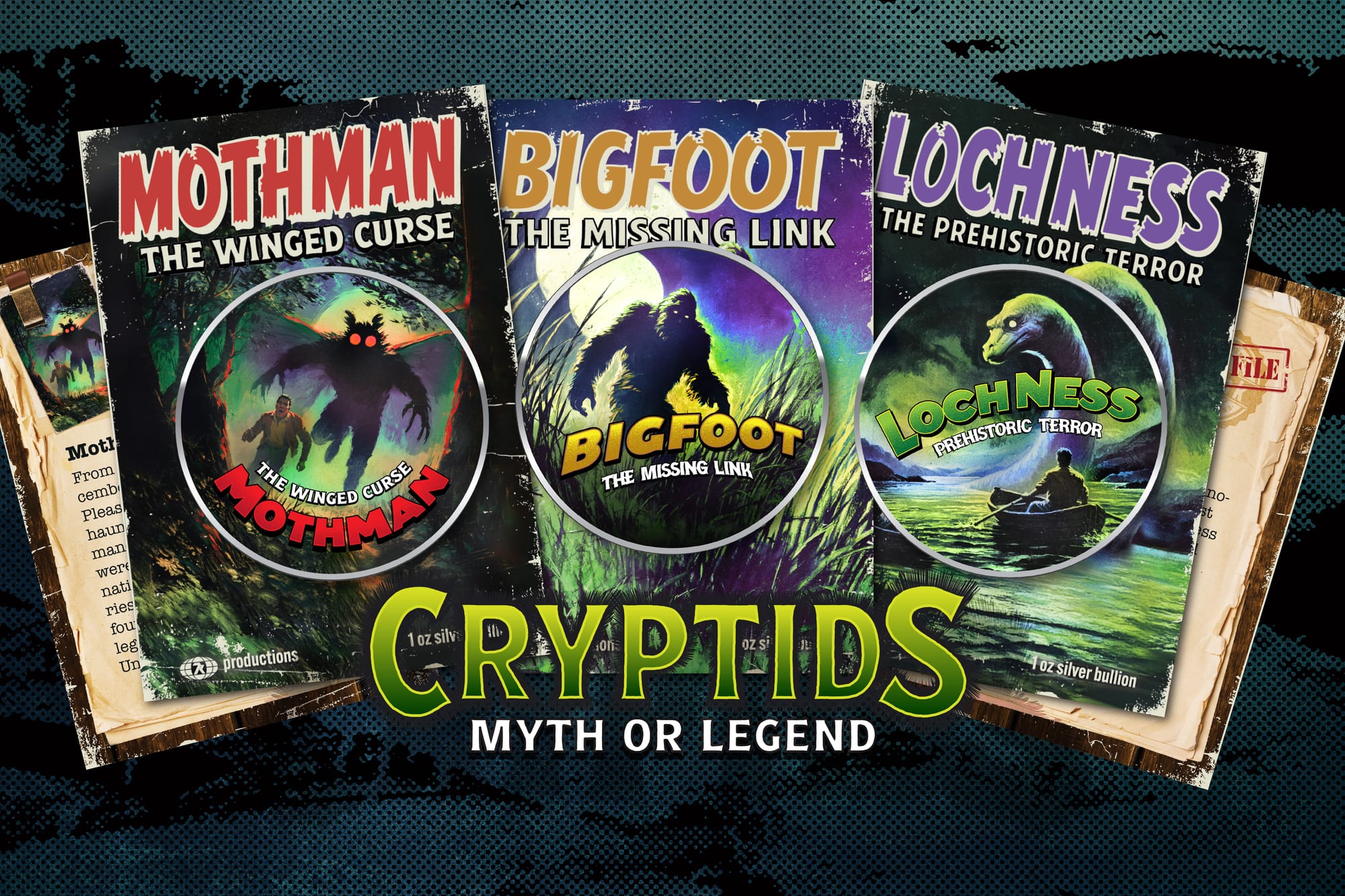 New 7k signature coins (and what the heck is a cryptid?!)